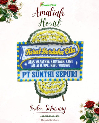 Papan Bunga Duka di Ipuh