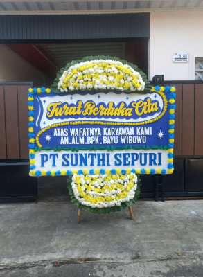 Papan Bunga Duka di Ipuh
