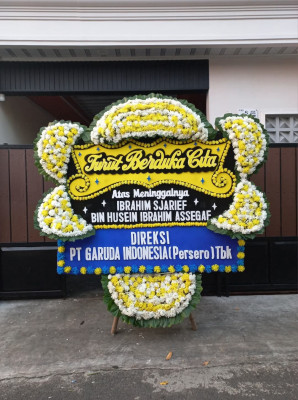 Papan Bunga Duka di Ipuh